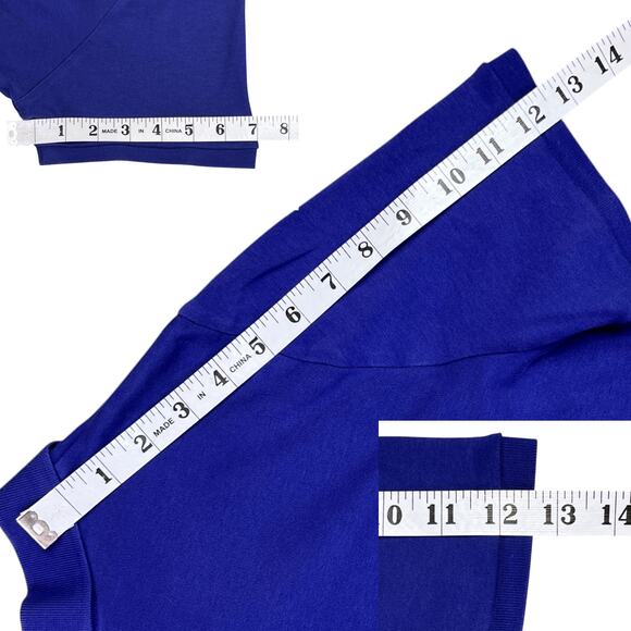 Lane Bryant Polo Style Top Plus Size 14 Blue 100% Cotton - Picture 14 of 14